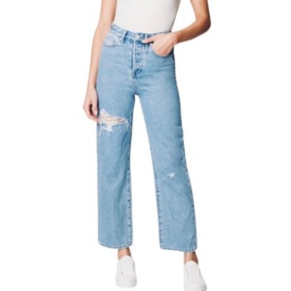 BlankNYC The Baxter 5-Pocket Ribcage Straight Leg Jeans Size 31 H2 - Picture 1 of 10